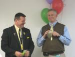 Nice tie!! (Too bad I'm going to cut it).